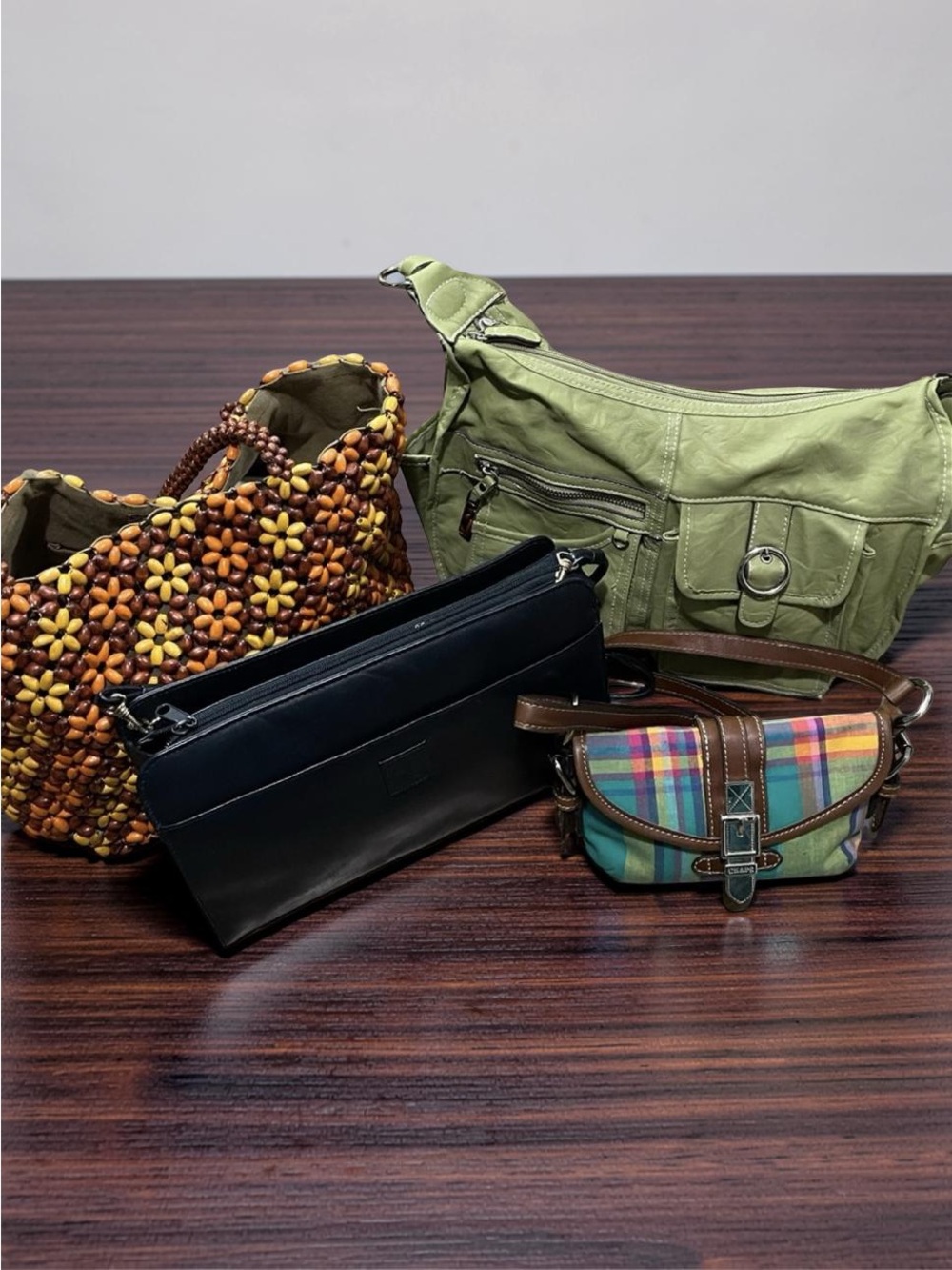 Crossbody Bag Bundle Lot Chaps Giani Bernini Multicolor